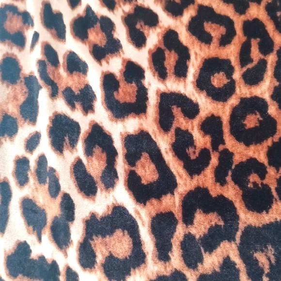 ☀️Holly Hock by Lucky Brand Cheetah Print T - Picture 6 of 6